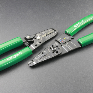 老A 轻便剥线钳 7寸7档多功能电工压线钳0.6-2.6 LA812467压接钳