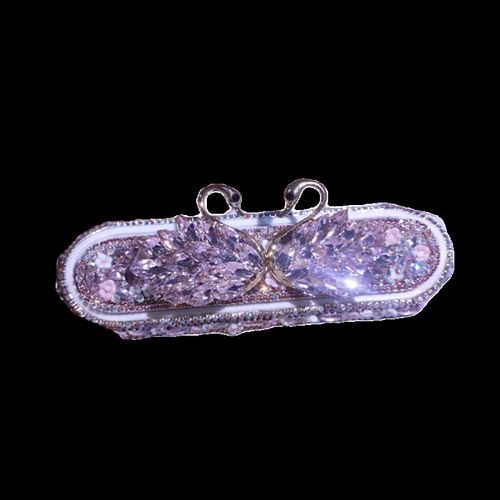 汽车临时停车号码牌镶钻可爱车内饰品数字摆件车载挪车电话牌女生