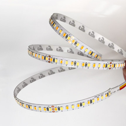 智能 led三色灯带变光低压24V贴片线形灯性线灯条灯自粘灯带