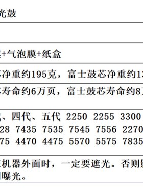 施乐四代 3370 3375 4470 5570 7835 7855 5005D 鼓芯 感光鼓单鼓