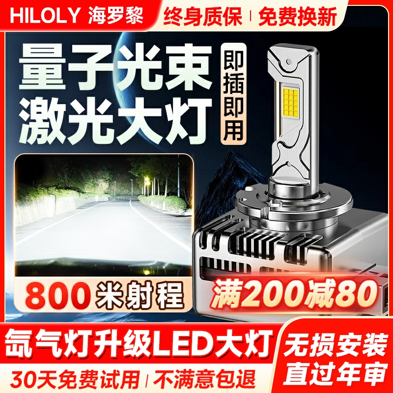【42颗大灯珠】超亮聚光LED大灯