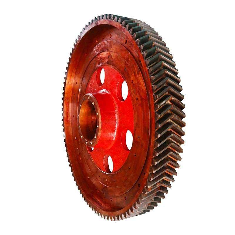 厂家供应机械配件锻造加工铸铁硬齿面大模数冶金转炉倾动齿轮