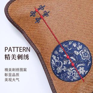 蚕沙全荞麦壳枕藤席带枕套单人夏季透气助睡眠家用整头凉席低枕头