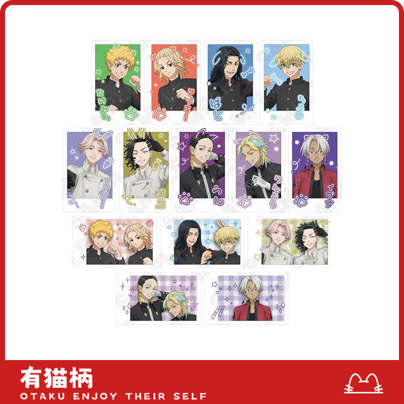 【正版现货】东京复仇者 动物相机滤镜拍立得相卡 日谷