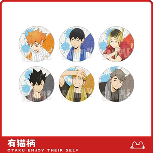 闪吧唧 排球少年 现货 扫除ver 正版