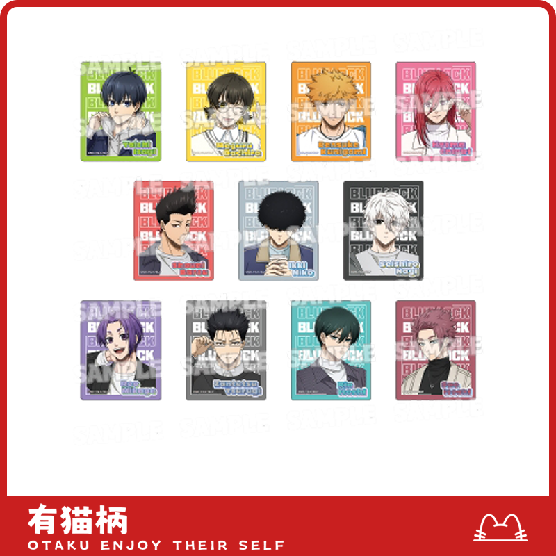 【正版现货】蓝色监狱 蓝锁东京塔快闪正比亚克力徽章 日谷