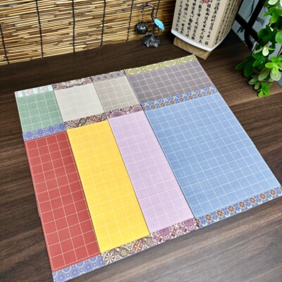 小楷练字绢布日课不掉色2cm方格