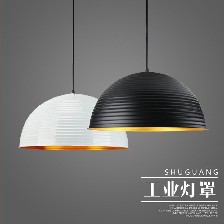 简约工业风灯罩餐厅吊灯复古创意北欧个性单头灯具黑色咖啡餐厅灯,家装灯饰光源,客厅吊灯,淘宝优惠券,粉丝福利购,淘宝优惠卷