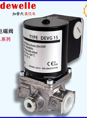 燃气电磁阀Madewelle切断阀 DEVG15 DEVG20 DEVG25 DEVG40 DEVG50