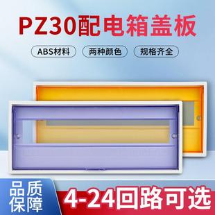 PZ30配电箱盖板装饰明装8/10/12/15/18/20/4回路家用室内电箱暗盖