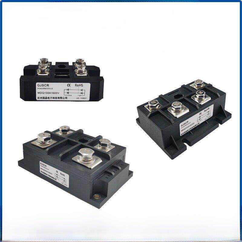 Mdq100A单相整流桥150A 200A1600V 300Akbpc500A-16带散热器24Vdc