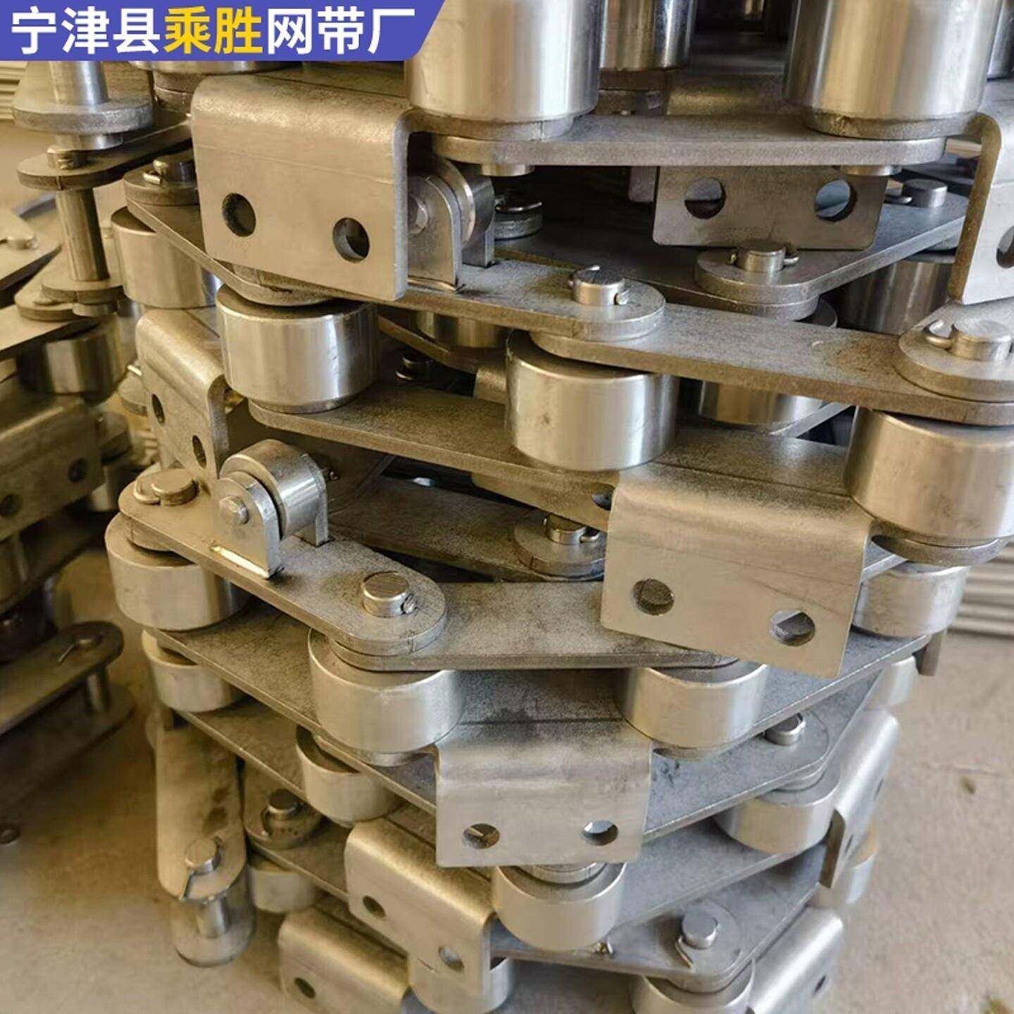 大节距链条单双孔NE15提升机链条矿用上料机C212AHL输送重型链条
