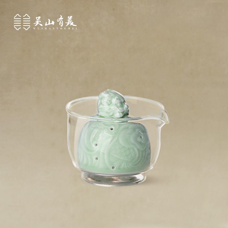 萌龙玉光盖滤杯快客杯