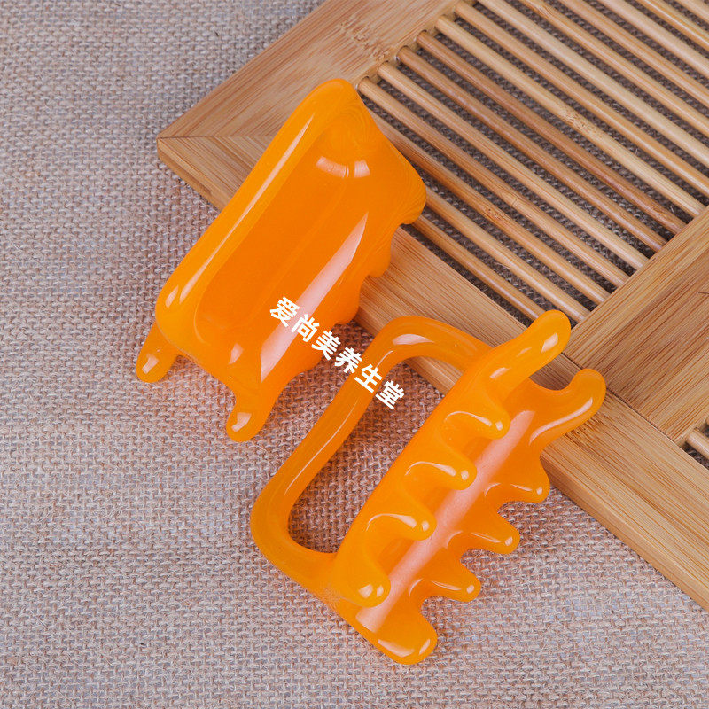 蜜蜡双推加厚/按摩龟/双推/推拿按摩/颈椎脊椎按摩器/经络按摩狗