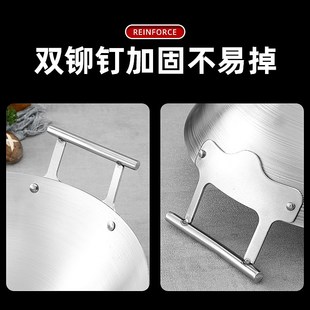 特厚火锅鼎商用酸菜鱼水煮鱼鱼头锅沸腾鱼锅鱼片盆铁锅雄鱼锅炖锅