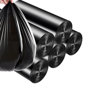 家用背心黑色拉及袋一次性学生宿舍厨房加厚大号手提式 塑料垃圾袋