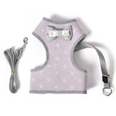 小型犬胸背带泰迪小鹿犬牵引绳 可调节拉绳雪纳瑞外出猫犬遛狗