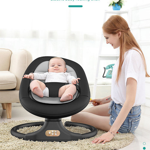 婴儿摇摇椅躺椅摇篮床宝宝安抚新生儿0-1岁2用品带娃哄睡哄娃神器