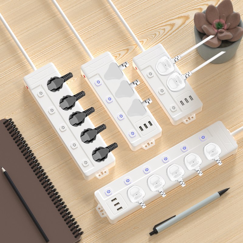 13a定制短线usb排插拖板转换头电制插板马来西亚新加坡通用款插座