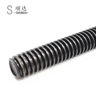 高强度梯形扣丝杠梯型t形T型扣丝杆方扣45 钢M12M16M20M24M30M36