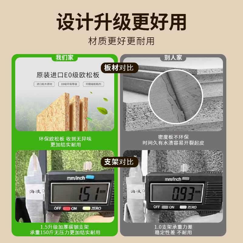 gy可升降折叠茶几餐桌两用家用小户型桌子简易饭桌书桌免安装折叠