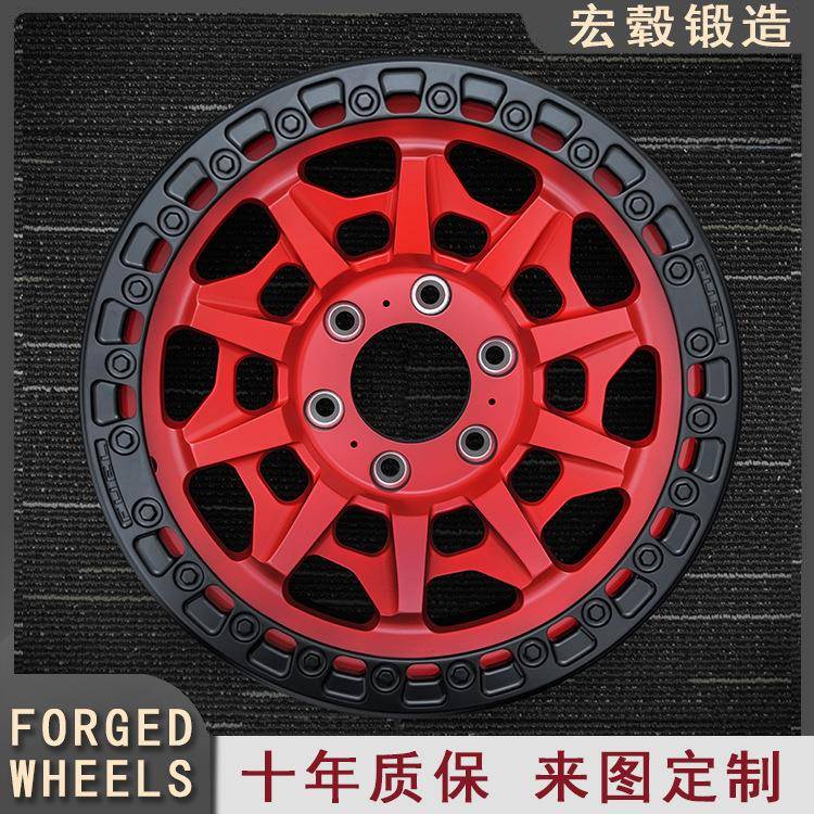 宏毂锻造轮毂改装17/18/19/20/21/22寸铝合金6061-T6适用于全车型