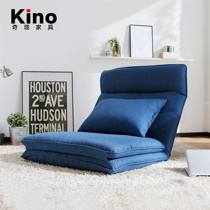 懒人沙发单人榻榻米加长折叠不可拆洗飘窗椅休闲靠背可定躺椅