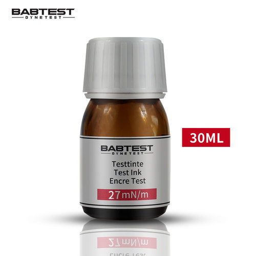 德国babtest18-105达因液电晕液表面能张力测试液 27dyne红色30ml
