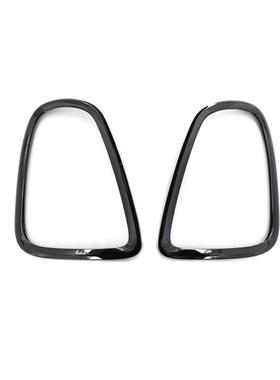 适用宝马迷你R56R57R58R5907-14尾灯饰框尾灯装饰圈亮黑电镀