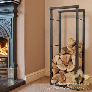 室内户外壁炉工具燃烧柴火架柴火堆放架储木架收纳架整理摆放