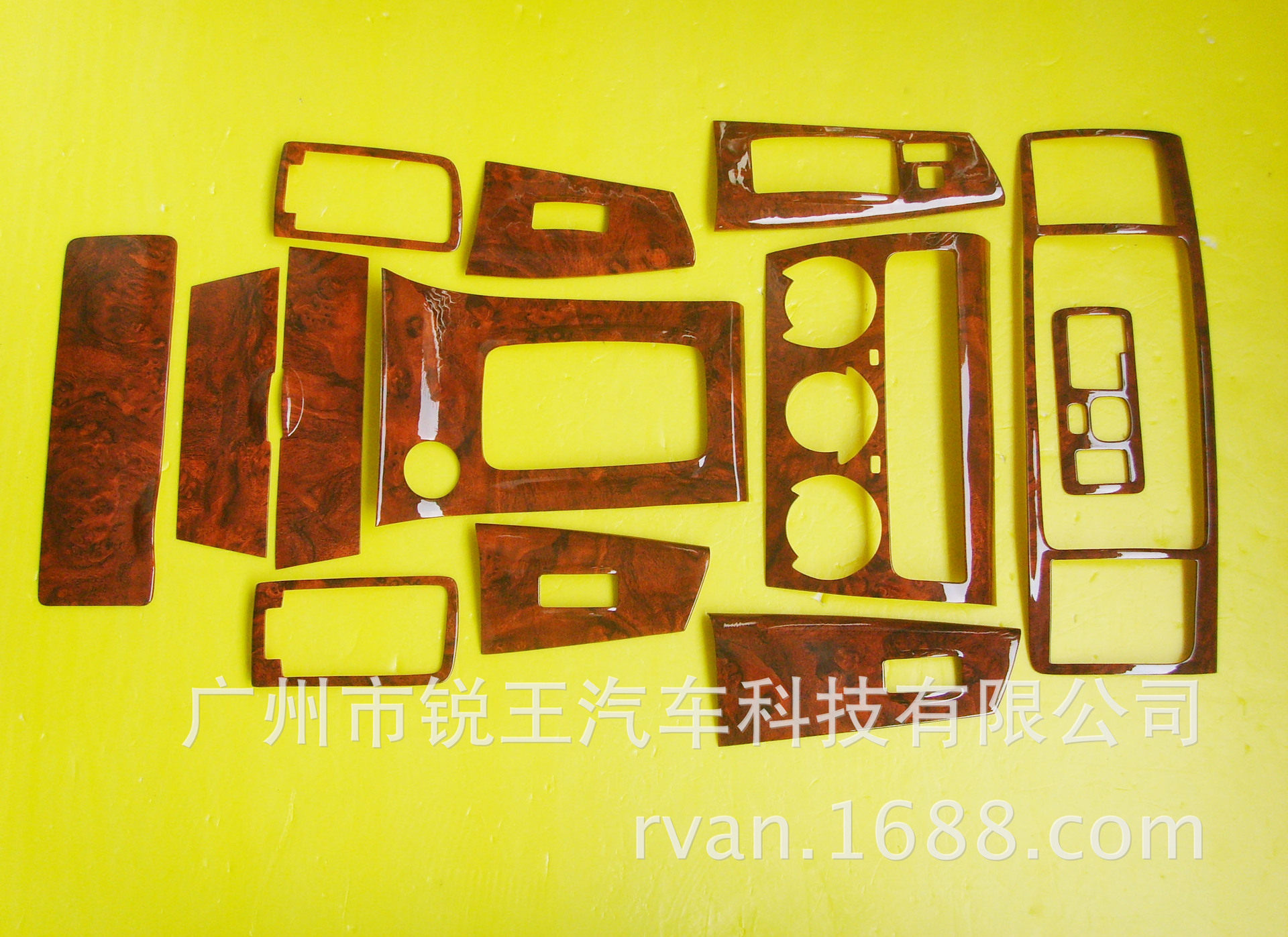 适用于2013款花冠碳纤维桃木内饰改装贴装件支持出口退税外贸内销
