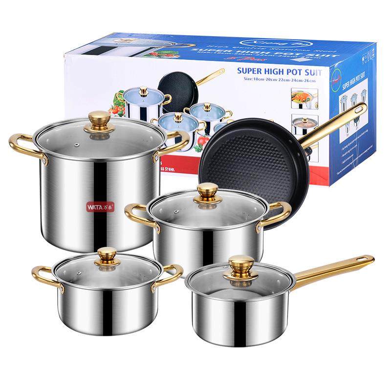 锅具套装5pcs不粘锅家用厨房煎锅高汤锅东南亚汤锅套装,家装灯饰光源,其它灯具灯饰,淘宝优惠券,粉丝福利购,淘宝优惠卷