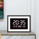 电子钟表挂钟客厅书房摆放式 迷你台式 万年历数字时钟桌面摆台摆件