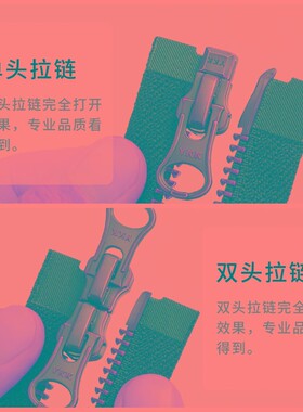 ykk5号长铜齿拉链黑色青古铜拉锁头配件外套皮衣夹克拉头衣服辅料