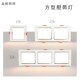 led双头方型筒灯嵌入式 单头双头三头天花灯北欧店铺家用豆胆射灯