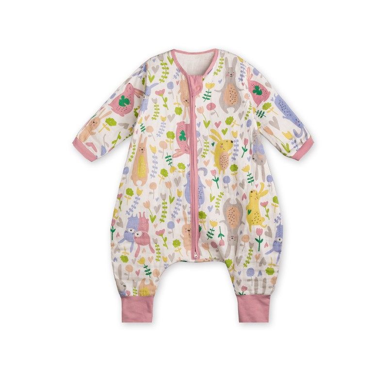 呼西贝纱布分腿睡袋 儿童全棉4层防踢被 孩子春夏款 空调房睡服,婴童用品,睡袋/防踢被,淘宝优惠券,粉丝福利购,淘宝优惠卷