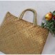 编织花器收纳包 海草手提包包花篮 挎包 手工编织 田园风格