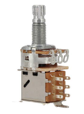 电吉他音色电位器音量调音钮切单按钮提拉开关旋钮A25K B50K阻值