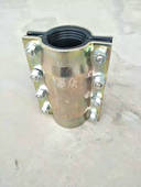 钢板哈夫节管道抢修器铁皮快速接头补漏卡子喉卡水管快修堵漏抱箍