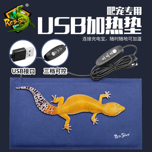爬虫异宠USB加热垫学生宿舍豹纹守宫蜥蜴仓鼠刺猬蜜袋鼯宠物保温