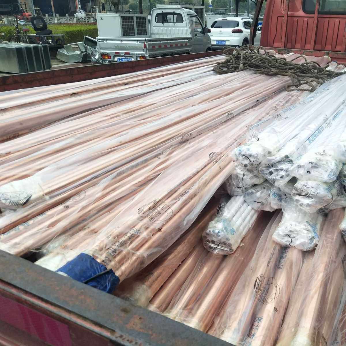 铜管薄壁大直径铜管 6-219铜管TP2 R410A铜管氧气铜管高纯