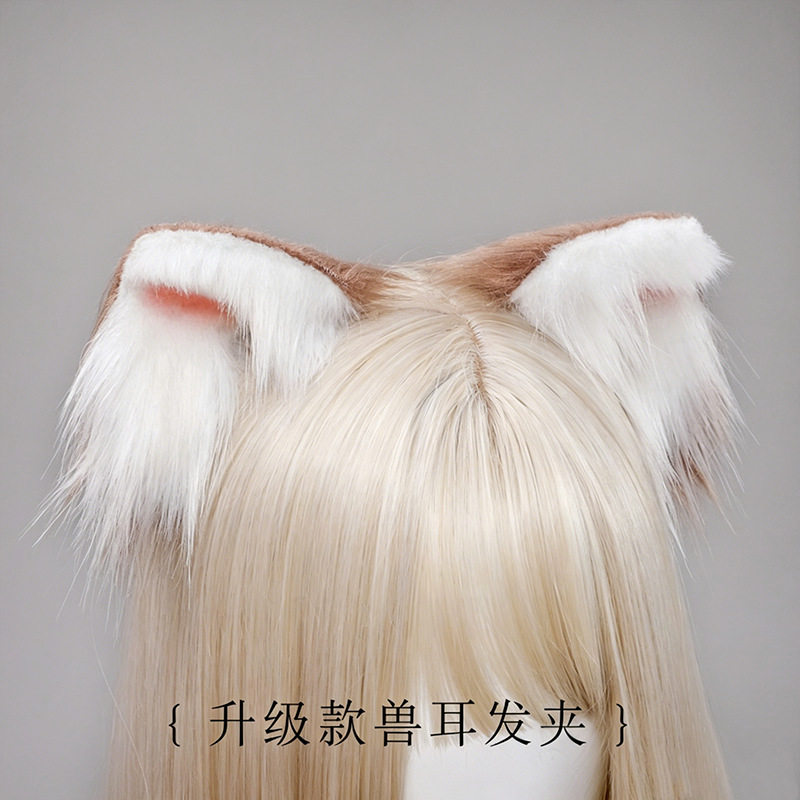 日系毛绒头饰Lolita猫耳JK狐狸耳图片