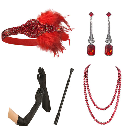 1920sFlappergirldress万圣节