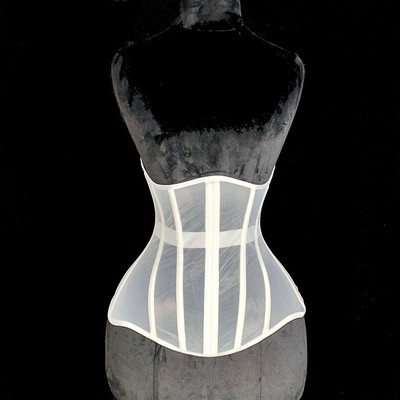 269钢骨长款30cm夏季清凉透气网