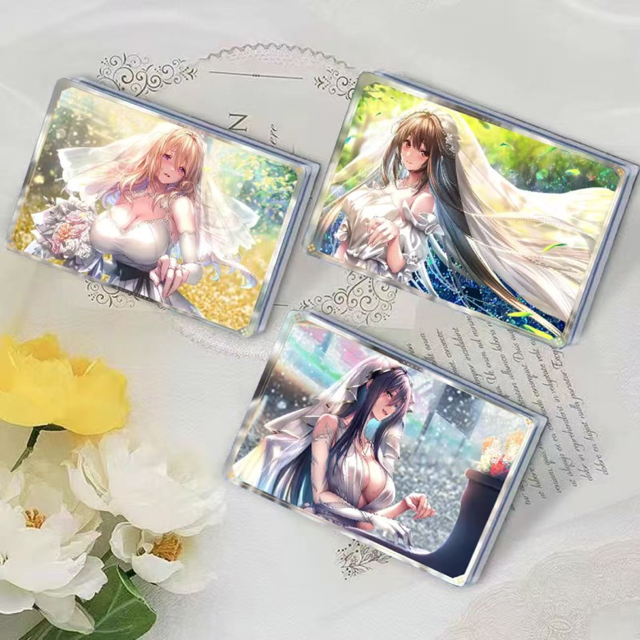 【现货】甜蜜女友2全员婚纱系列黑姬结灯咲来冰见山玲周边流麻谷