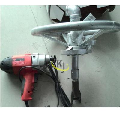 手持式电动钻井机家用小型打井机手持圆盘打机井农用水井钻机