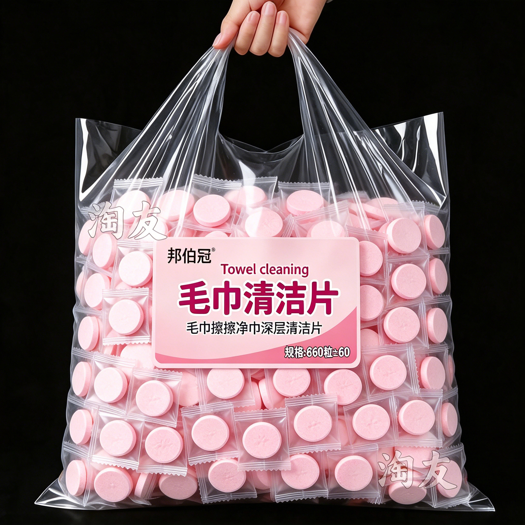 家用衣物泡腾片去黄除味深洁
