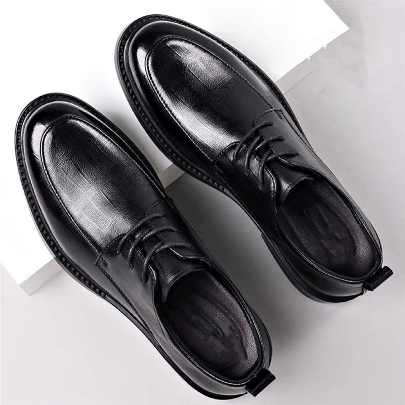 透气男士皮鞋正装商务韩版英伦风黑色皮鞋男款结婚新郎鞋伴郎婚鞋,流行男鞋,正装皮鞋,淘宝优惠券,粉丝福利购,淘宝优惠卷