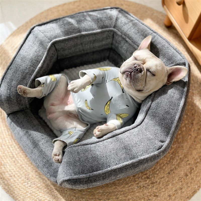 深度睡眠六角狗沙发法斗狗窝狗床全可拆洗宠物床窝厚实保暖狗垫子,宠物/宠物食品及用品,猫狗垫子,淘宝优惠券,粉丝福利购,淘宝优惠卷