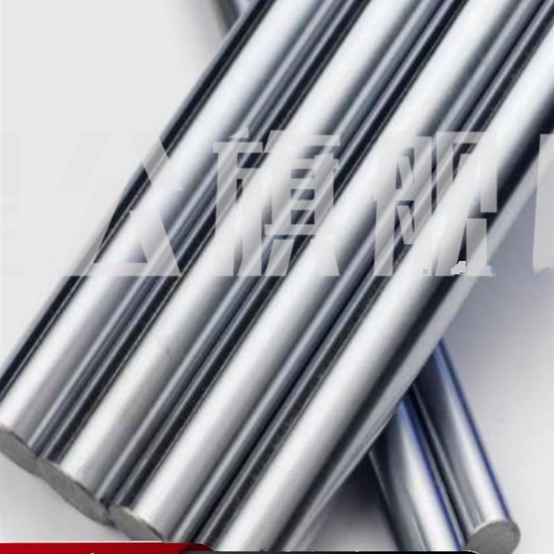 直线镀铬光轴加工圆棒硬轴软轴定制内外J螺纹空心轴圆柱导轨活塞